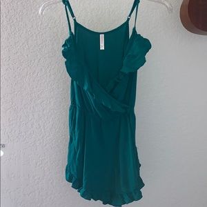 Teal romper